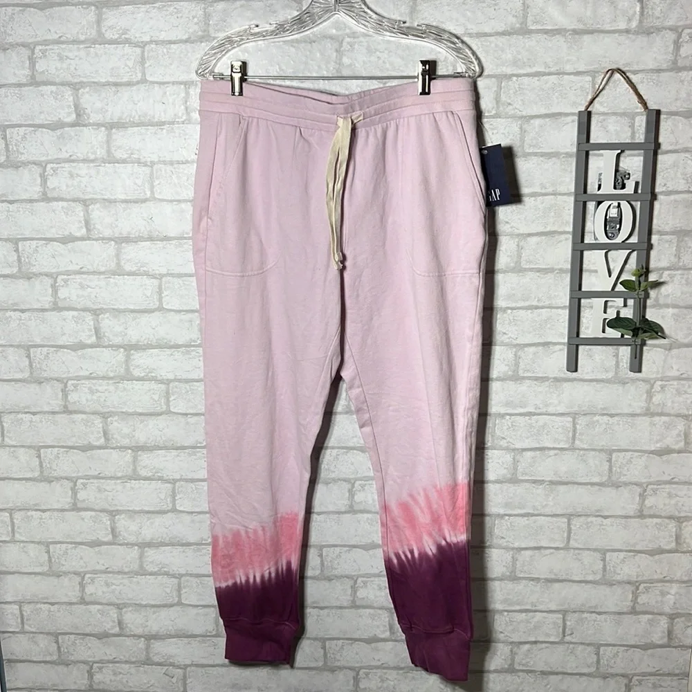 Gap ombré tie dye sweatpants joggers size Medium - Picture 2 of 12